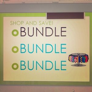 Bundle your items and save!